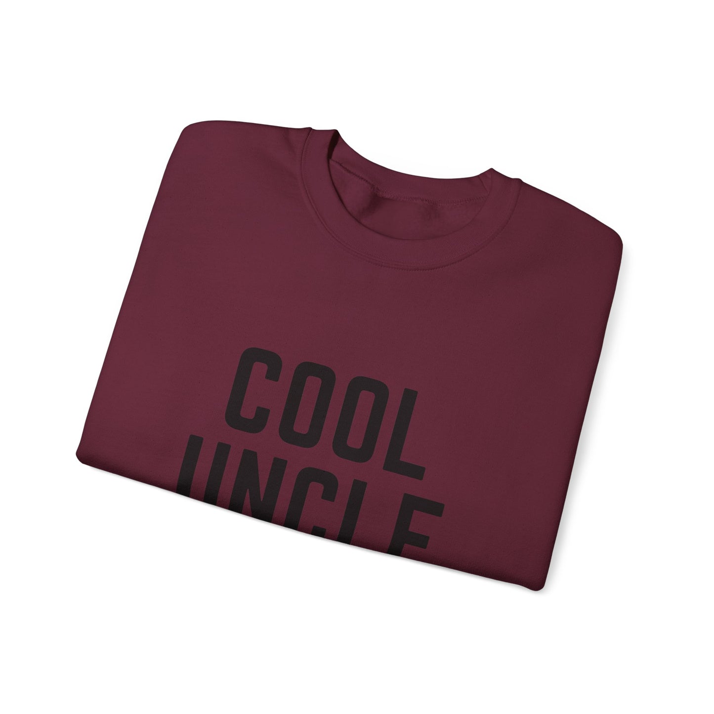 “Cool Uncle Club” Sweatshirt - Mountain Graphic Crewneck for Cool Uncles
