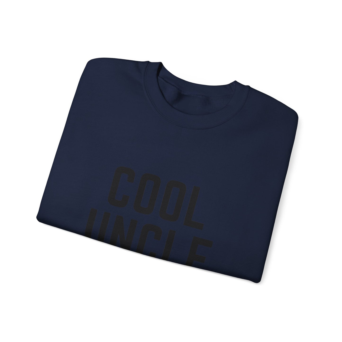 “Cool Uncle Club” Sweatshirt - Mountain Graphic Crewneck for Cool Uncles