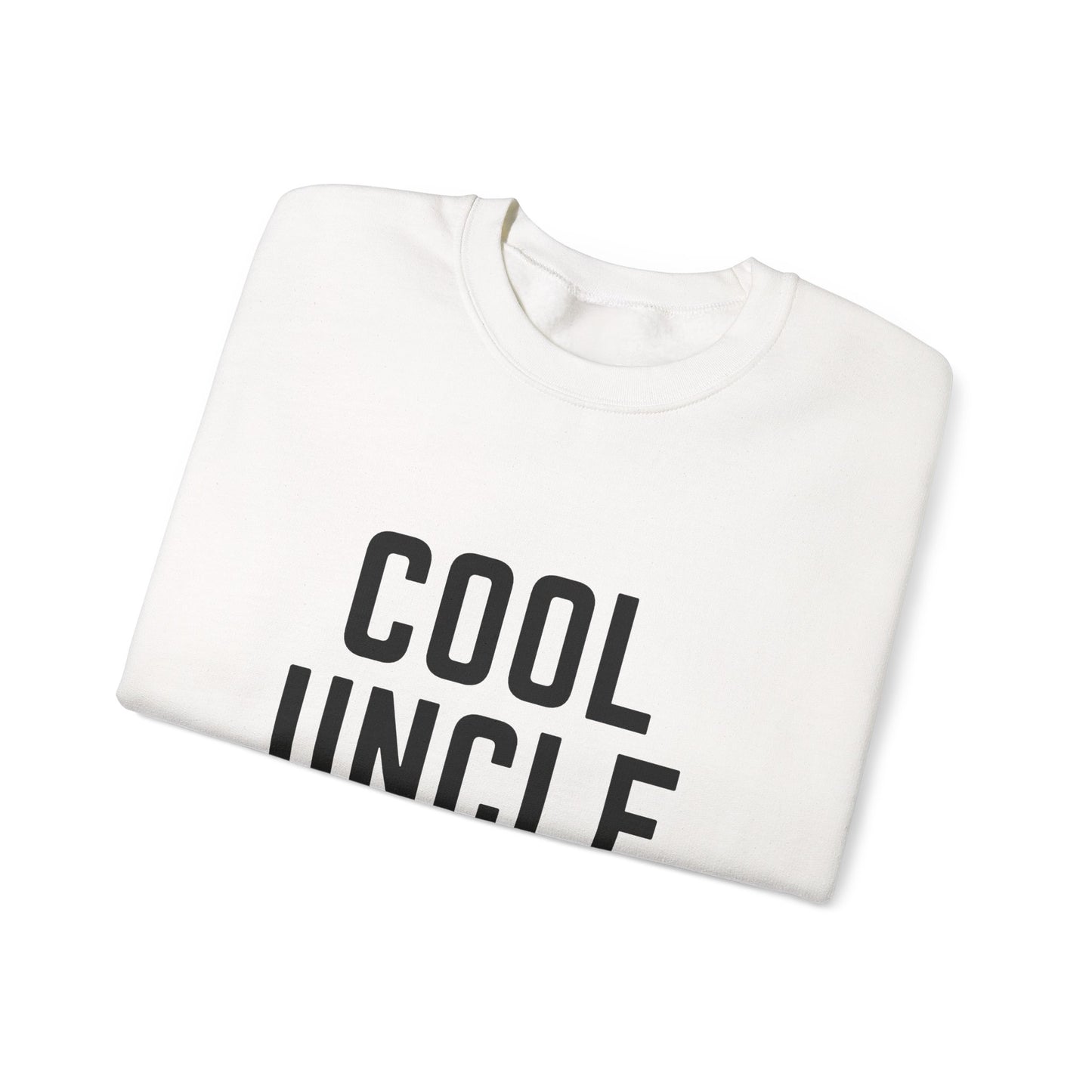 “Cool Uncle Club” Sweatshirt - Mountain Graphic Crewneck for Cool Uncles