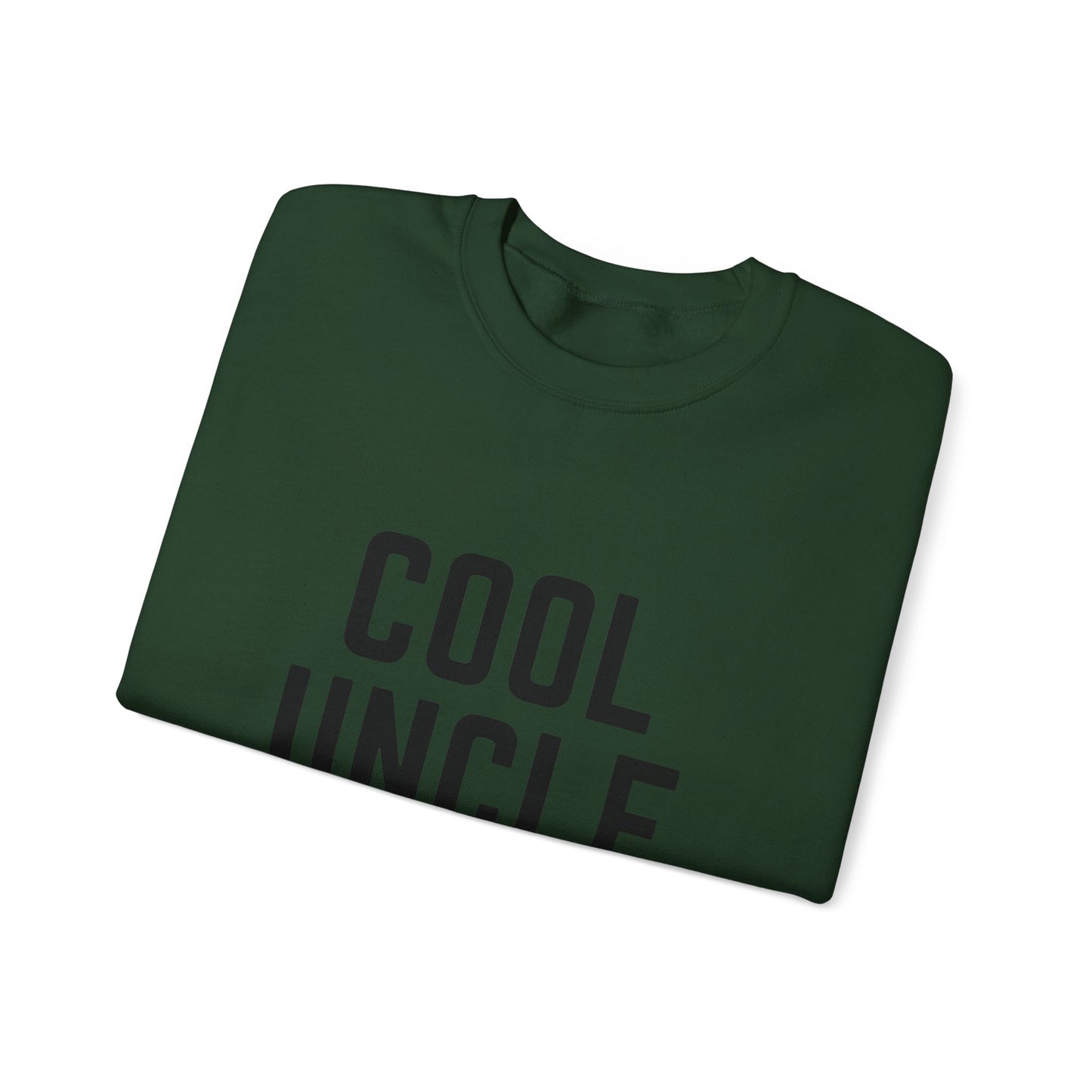 “Cool Uncle Club” Sweatshirt - Mountain Graphic Crewneck for Cool Uncles