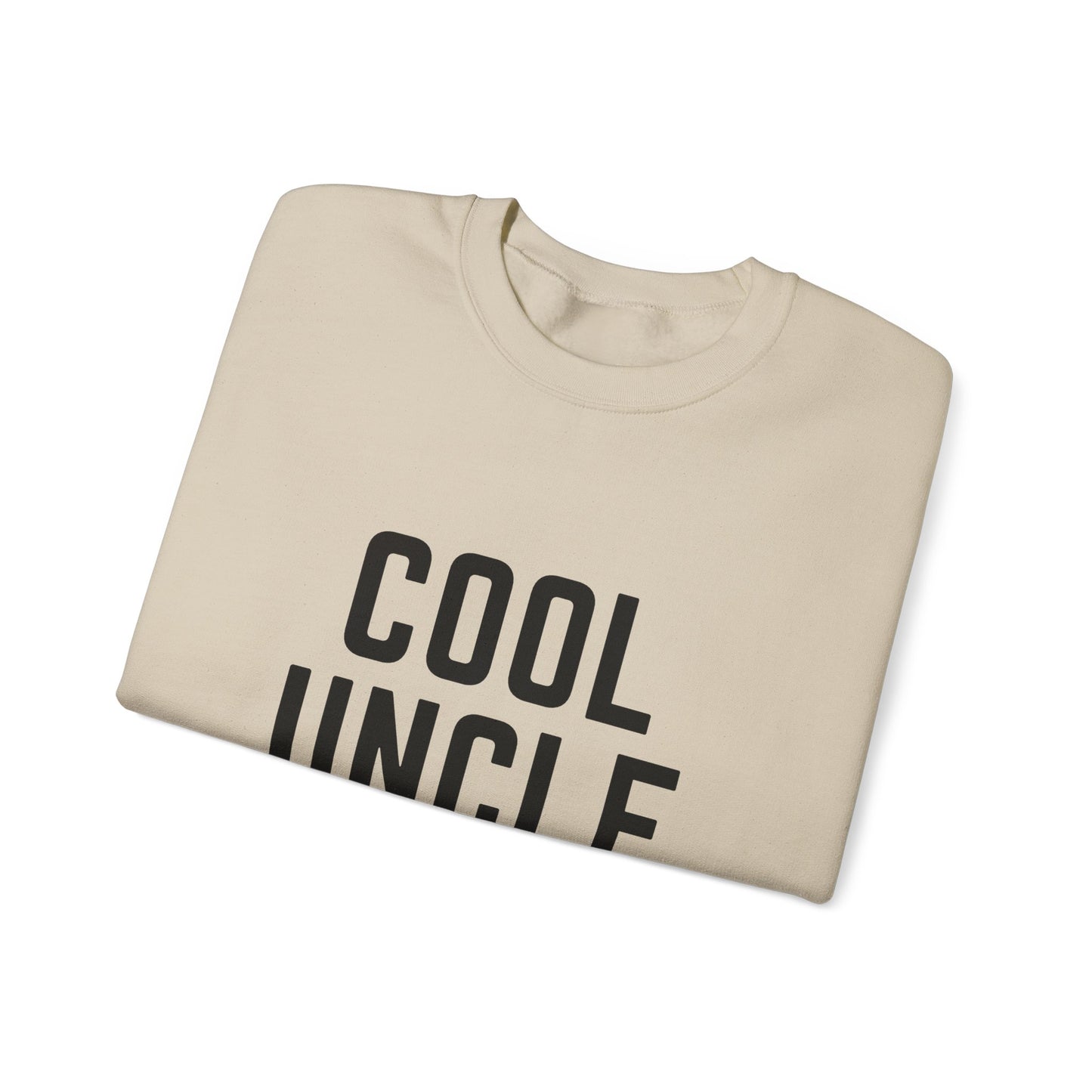 “Cool Uncle Club” Sweatshirt - Mountain Graphic Crewneck for Cool Uncles