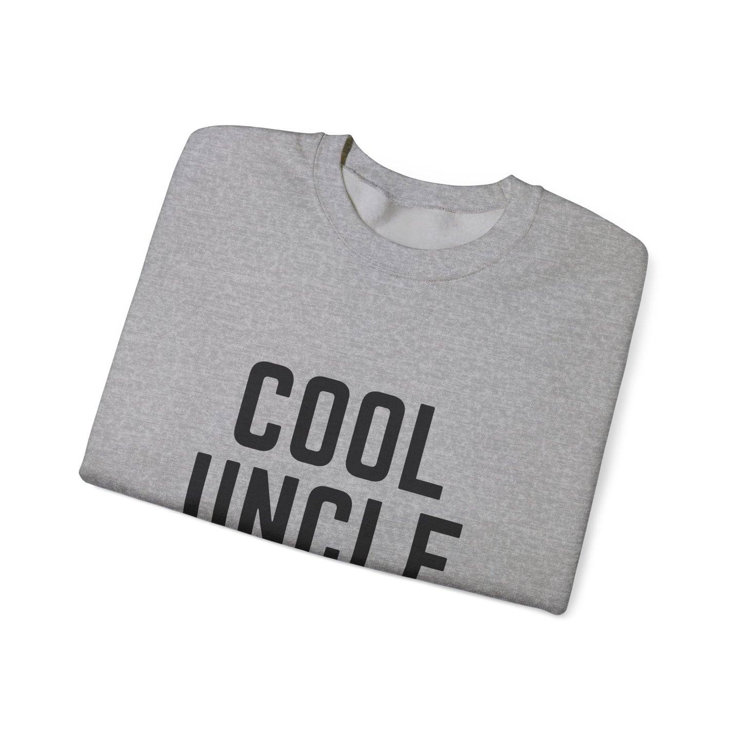 “Cool Uncle Club” Sweatshirt - Mountain Graphic Crewneck for Cool Uncles
